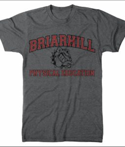 Gray Soft Style Tee For Briarhill PE Students