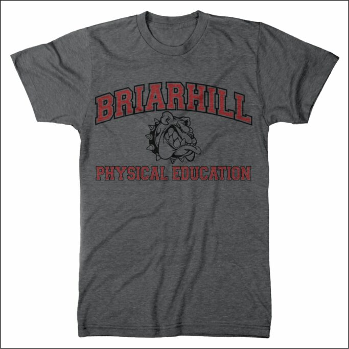 Gray Soft Style Tee For Briarhill PE Students