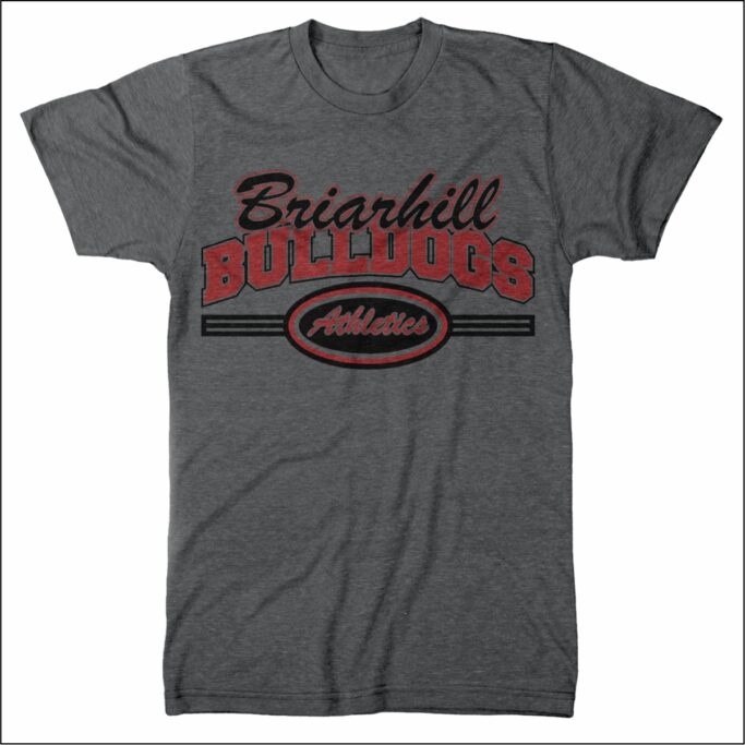 GRAY SOFT STYLE TEE FOR BRIARHILL GIRL’S PRE-ATHLETICS AND ATHLETICS