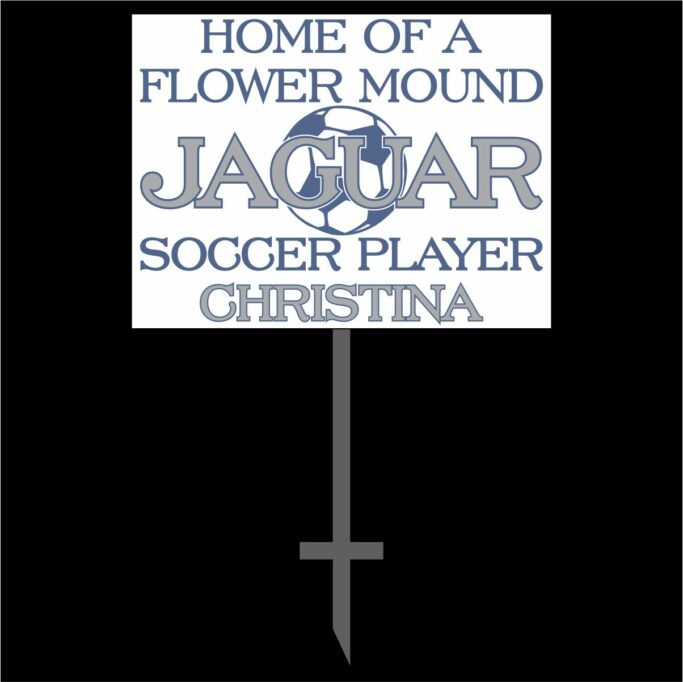 FMHS Soccer Yard Sign