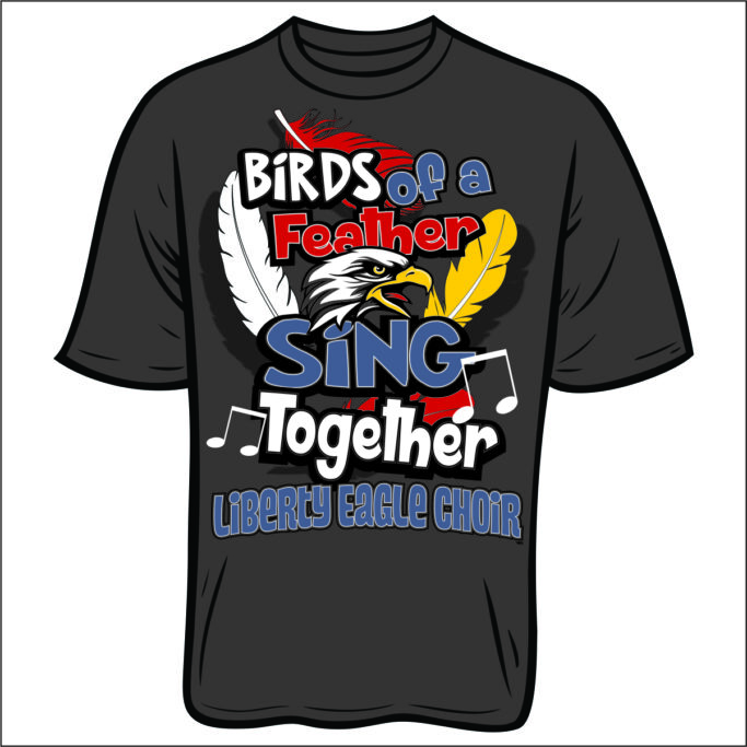 Liberty Elementary Choir t-shirt