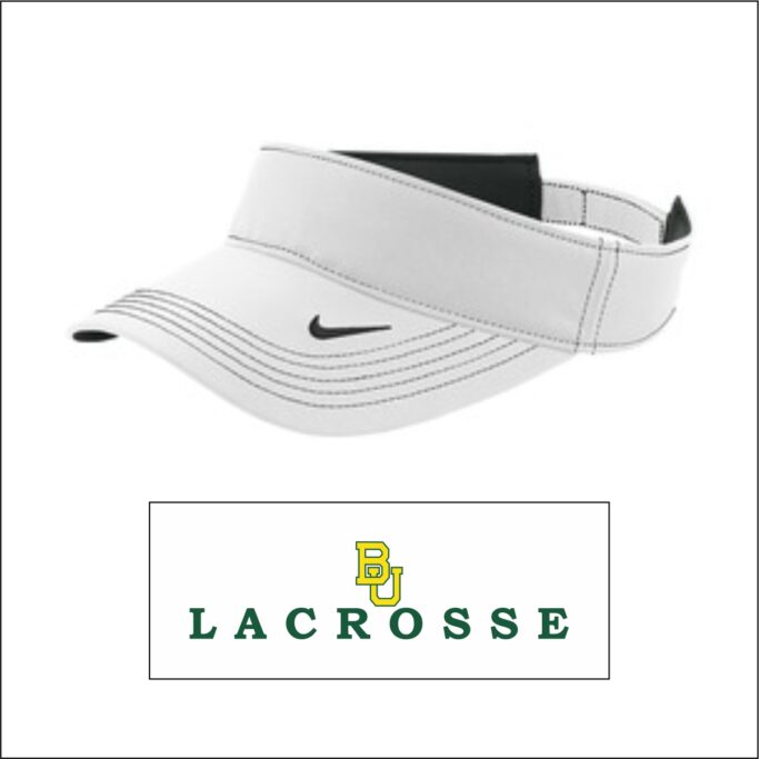 Baylor Lacrosse Nike Golf - Dri-FIT Swoosh Visor - Image 2