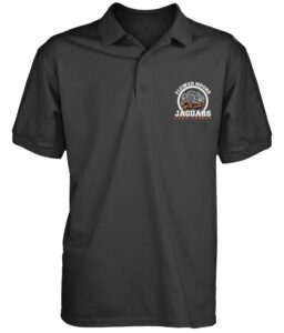 Flower Mound Clay Target Team mens dri-fit polo