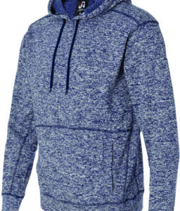 Flower Mound Clay Target Team Navy Heathered Hoodie