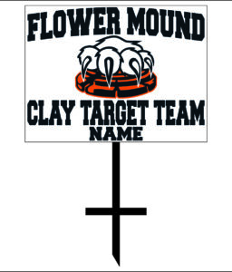 Flower Mound Target Team Yard Sign