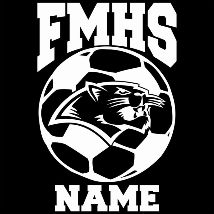 Lady Jag Soccer Car Decal