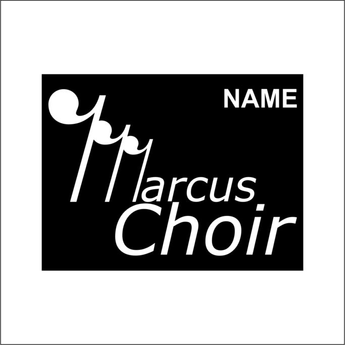 Marcus Choir Car Decal
