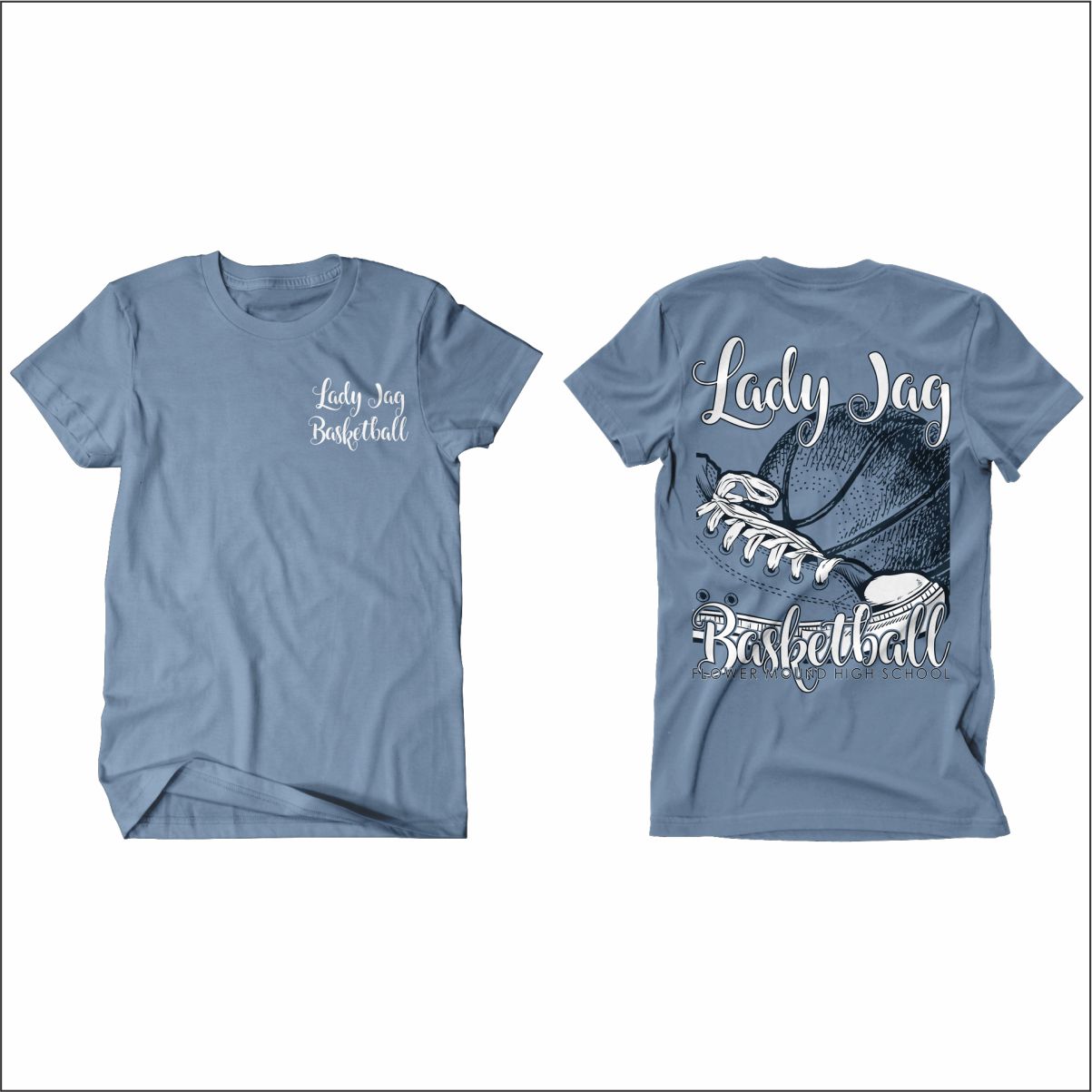 Lady Jag Basketball Comfort Color Short Sleeve T Shirt Flipdog