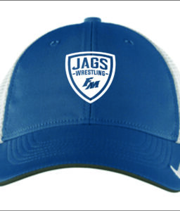 Flower Mound Wrestling Fitted Nike Mesh Back Hat