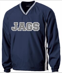Lady Jag Soccer V-Neck Windbreaker Pullover
