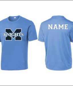 REQUIRED GIRLS MCKAMY PE AND ATHLETICS DRI-FIT T-SHIRT