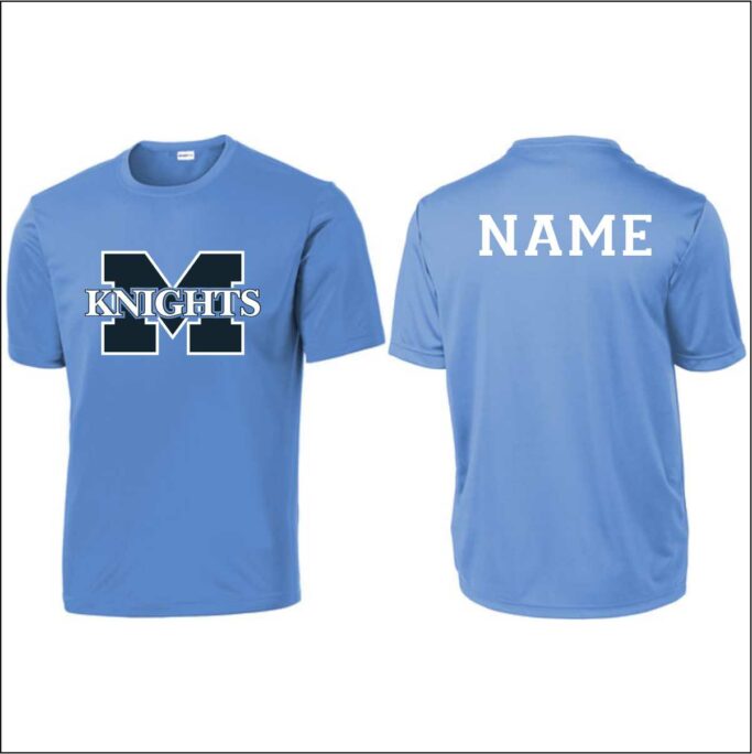 REQUIRED GIRLS MCKAMY PE AND ATHLETICS DRI-FIT T-SHIRT