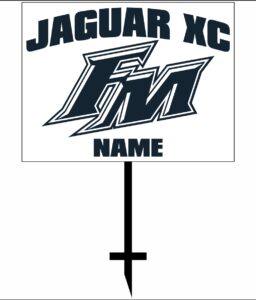 FLOWER MOUND CROSS COUNTRY YARD SIGN