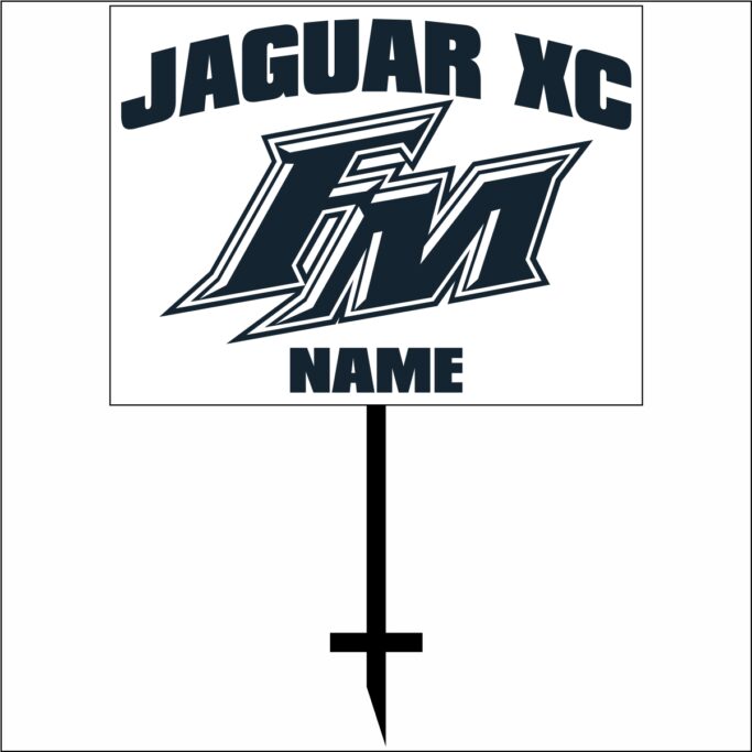 FLOWER MOUND CROSS COUNTRY YARD SIGN