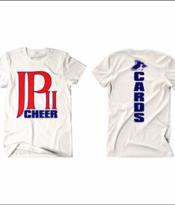 JPII Cheerleader WHITE COMFORT COLOR T-SHIRT  **REQUIRED FOR ROOKIES**