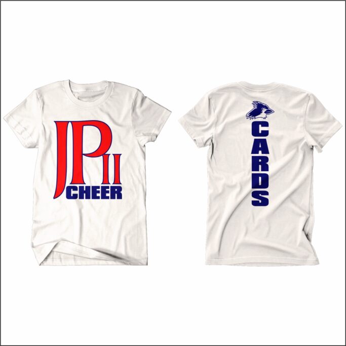 JPII Cheerleader WHITE COMFORT COLOR T-SHIRT  **REQUIRED FOR ROOKIES**