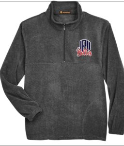 **OPTIONAL** JPII CARDINAL BELLE 1/4 ZIP CHARCOAL FLEECE