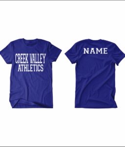 CREEK VALLEY GIRLS ATHLETICS 7TH GRADE T-SHIRT **REQUIRED**