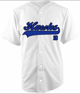 HEBRON FAN BASEBALL JERSEY **Cutoff for orders is 1/20**