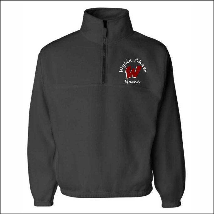 WYLIE CHEER 1/4 ZIP FLEECE **OPTIONAL**