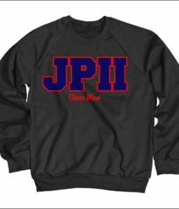 JPII Cheerleader PARENT COMFORT COLOR APPLIQUE SWEATSHIRT