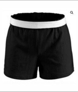 PANTHER CREEK CHEER BLACK SOFFE SHORTS