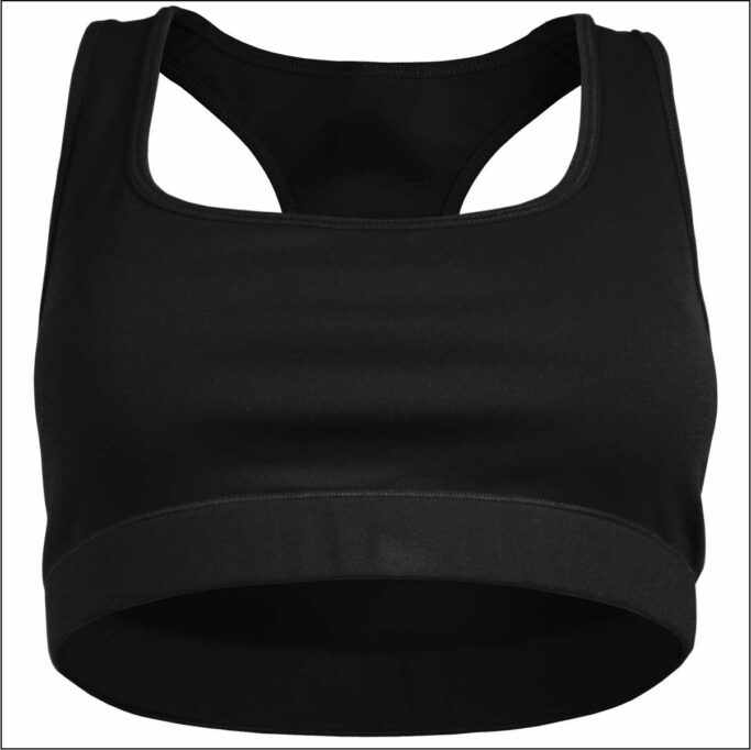 KINGWOOD PARK CHEER FOREST BLACK SPORTS BRA **REQUIRED**