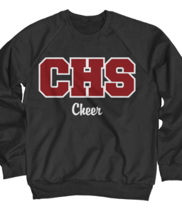 COPPELL CHEER APPLIQUE SWEATSHIRT **OPTIONAL**