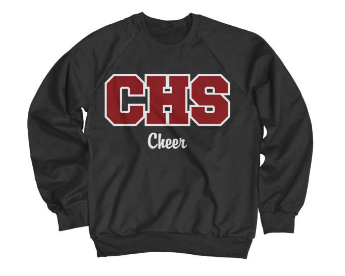 COPPELL CHEER APPLIQUE SWEATSHIRT **OPTIONAL**
