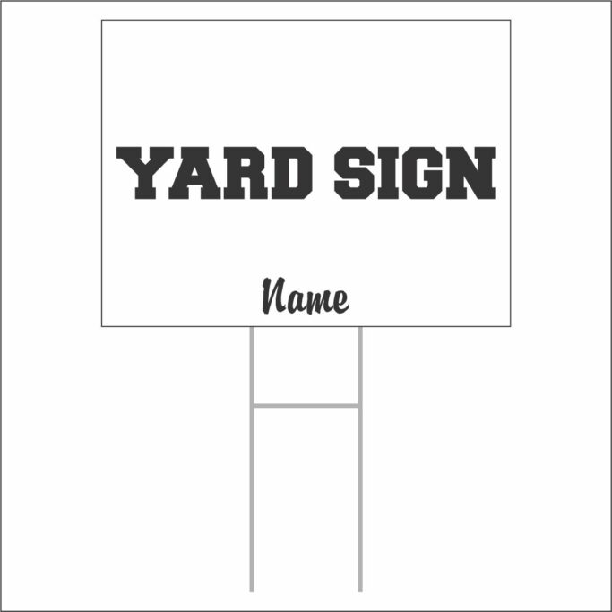 CRANDALL MIDDLE SCHOOL CHEER YARD SIGN **OPTIONAL**