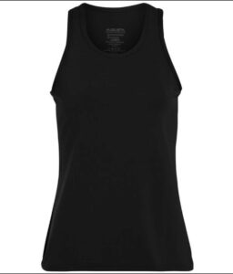 BERKNER BANDOLERAS BLACK RACERBACK TANK **REQUIRED IF NEEDED**
