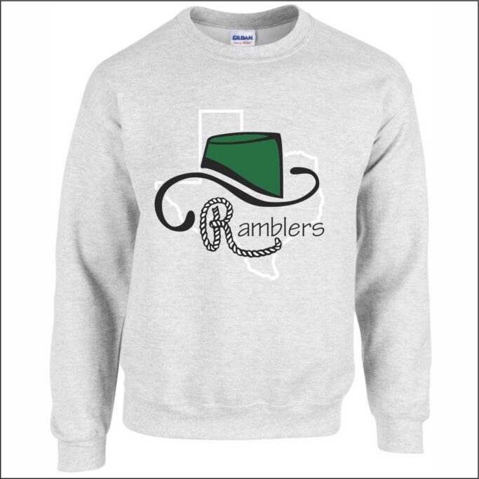 BERKNER RAMBLERS LIGHT GREY SWEATSHIRT