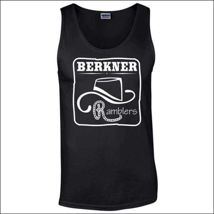 BERKNER RAMBLERS BLACK TANK TOP