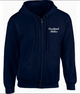 **OPTIONAL** JPII CARDINAL BELLE FULL ZIP HOODIE