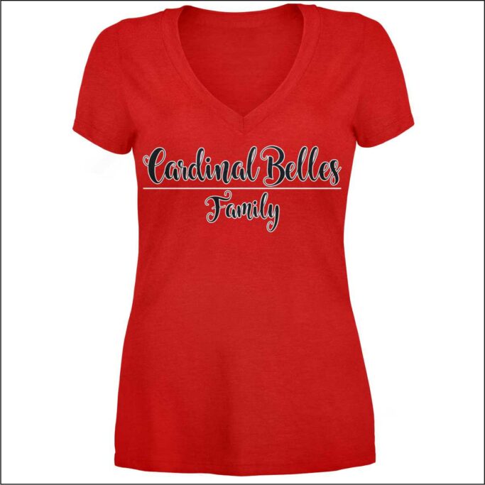 JPII CARDINAL BELLE V-NECK T-SHIRT
