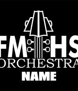 FLOWER MOUND ORCHESTRA CAR DECAL