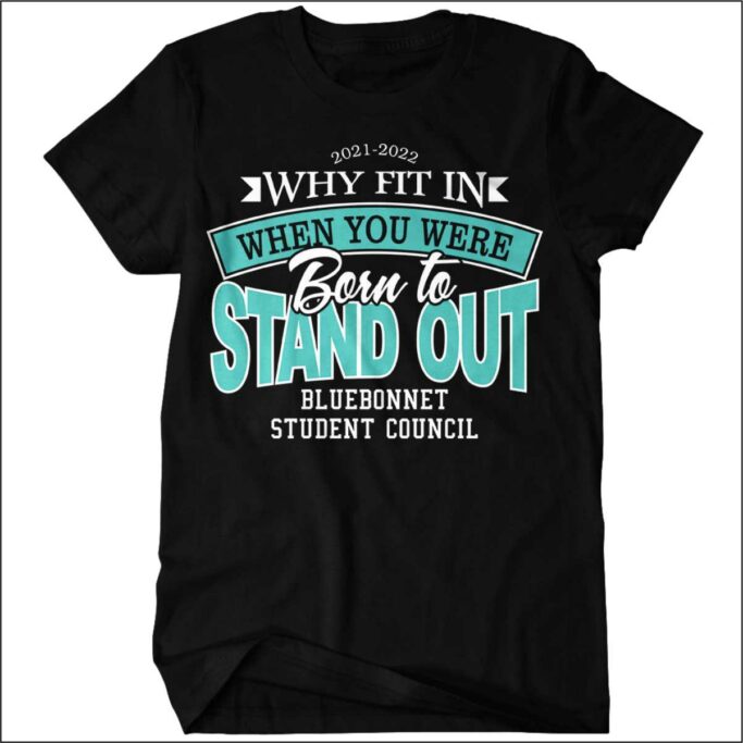 BLUEBONNET STUDENT COUNCIL T-SHIRT