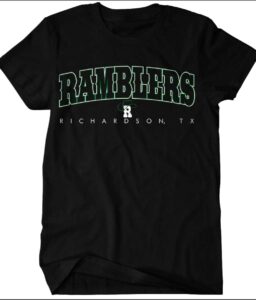 BERKNER RAMBLERS BLACK T-SHIRT *REQUIRED**