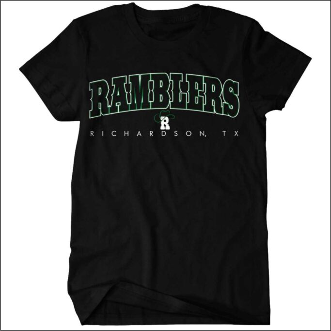 BERKNER RAMBLERS BLACK T-SHIRT *REQUIRED**