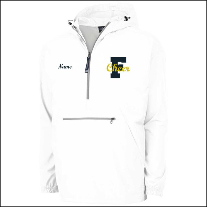 **REQUIRED IF NEEDED** FRISCO CHEER WHITE CHARLES RIVER PULLOVER