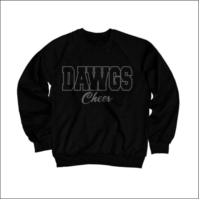 SUMMER CREEK CHEER COMFORT WASH SWEAT SHIRT