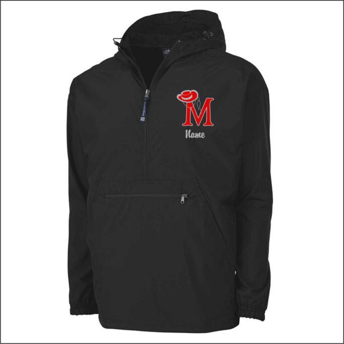 MARCUS MARQUETTE BLACK WATER RESISTANT PULLOVER