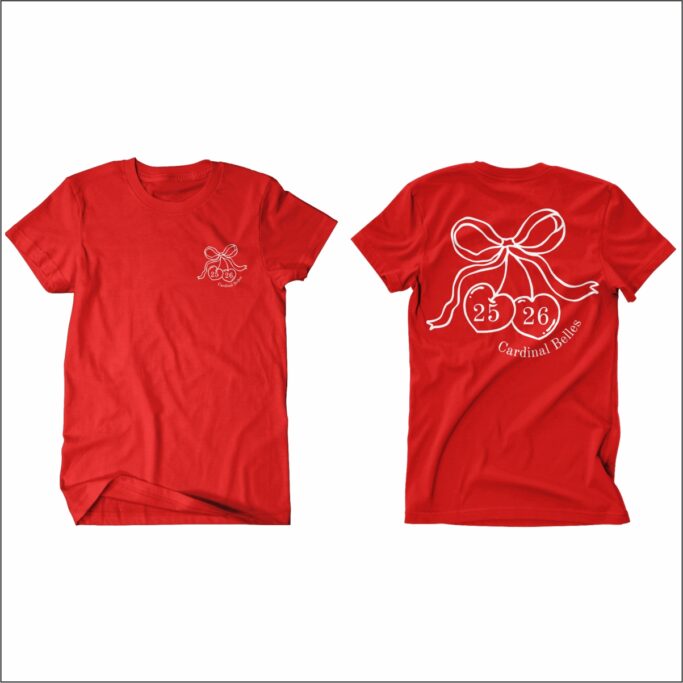 **OPTIONAL** JPII CARDINAL BELLE RED T-SHIRT