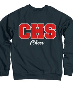 CENTENNIAL CHEER APPLIQUE SWEATSHIRT **REQUIRED IF NEEDED**