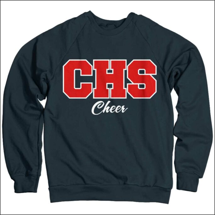 CENTENNIAL CHEER APPLIQUE SWEATSHIRT **REQUIRED IF NEEDED**