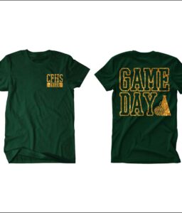 CY FALLS CHEER DARK GREEN T-SHIRT **REQUIRED**