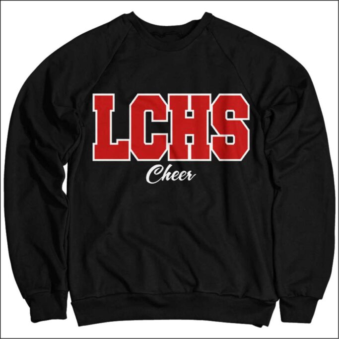 LANGHAM CREEK CHEER BLACK SWEATSHIRT