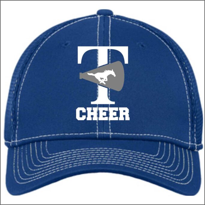 TAYLOR CHEER EMBROIDERED BASEBALL HAT
