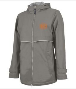 GRAND OAKS CHEER GREY RAINCOAT **REQUIRED IF NEEDED**