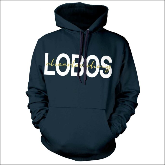 LITTLE ELM CHEER NAVY HOODIE **OPTIONAL**